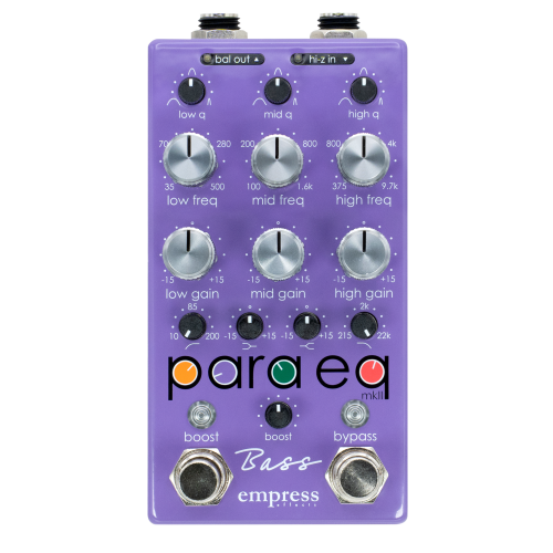 Empress Effects Releases the Bass ParaEQ