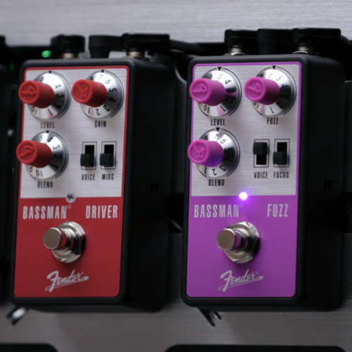 Fender Unveils new line of Bass Pedals