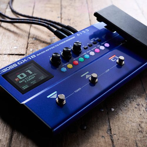 BOSS Introduces GX-1B: Ultra-Portable Multi-Effects Powerhouse for Bass