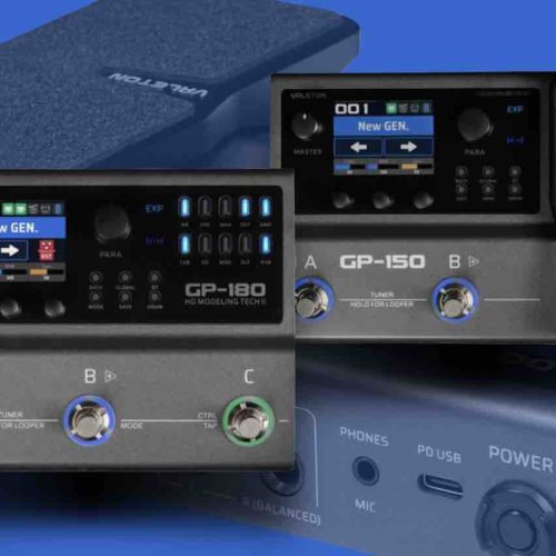 Valeton Releases the New GP-150 and GP-180