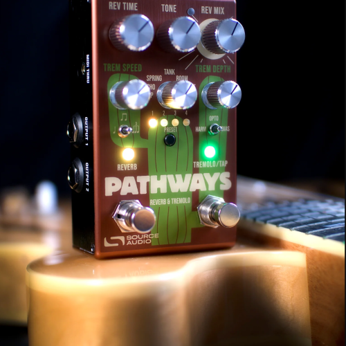 Source Audio Introduces Pathways Reverb & Tremolo
